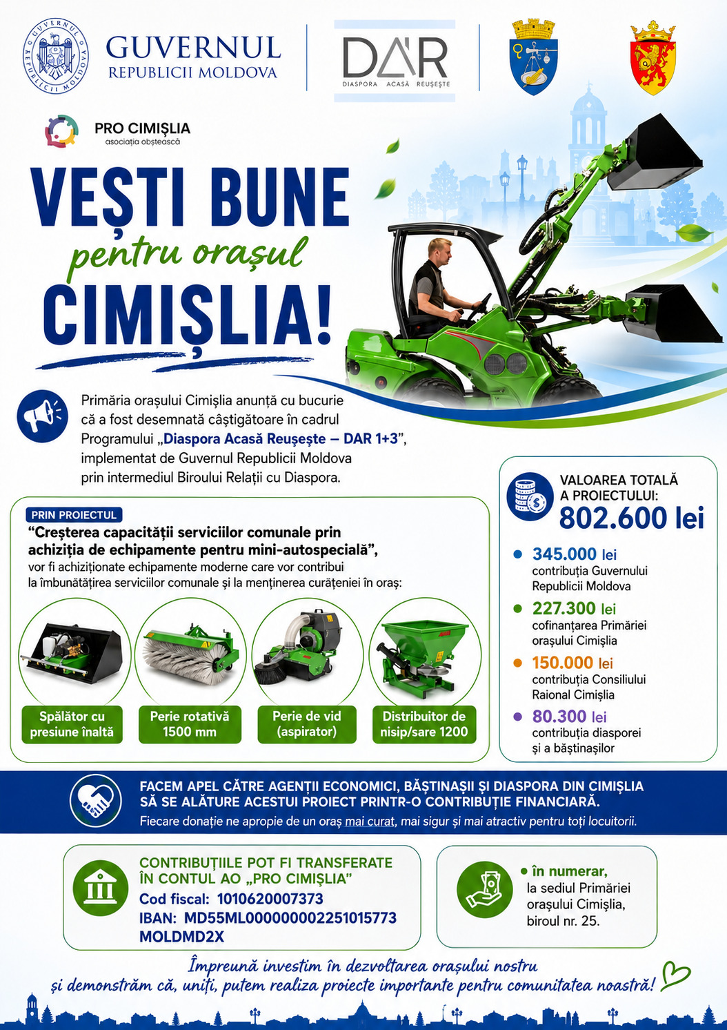 Afișă pentru tractoraș 2026 DAR1+3